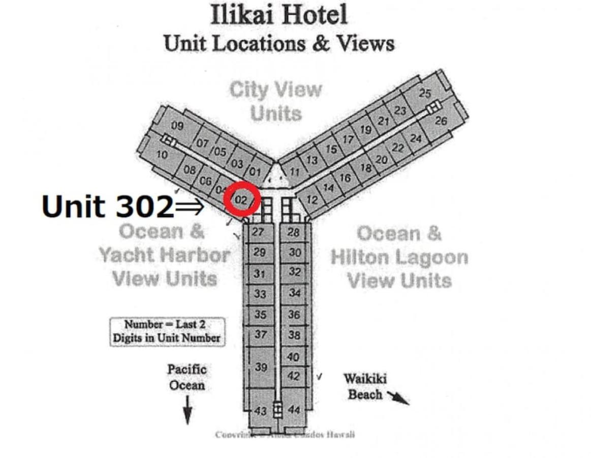 Ilikai Apt 302 - Spacious Studio With Stunning Ocean & Harbor Views Villa Honolulu Exterior photo